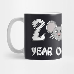 Year Of The Rat 2020 Chinese Zodiac Design Mug